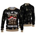 thumbnail image 1 of Scottish Terrier Christmas Pattern 3D Christmas Sweater, Funny Xmas Sweater, Sweater Xmas, 1 of 2