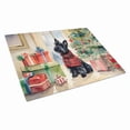 thumbnail image 1 of Scottish Terrier Cozy Christmas Glass Cutting Board Large 12 in x 15 in, 1 of 5