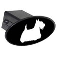 thumbnail image 1 of Scottish Terrier - Dog 2" Oval Tow Trailer Hitch Cover Plug Insert, 1 of 1