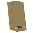 thumbnail image 1 of Scottish Terrier Easter Tan Embroidered Towel Set of 2, 1 of 1