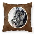 thumbnail image 1 of Scottish Terrier Fabric Decorative Pillow, 1 of 1