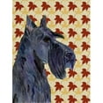 thumbnail image 1 of Scottish Terrier Fall Leaves Portrait Flag- Garden Size, 1 of 1