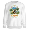 thumbnail image 1 of Scottish Terrier Hello Summer with Sunglasses and Surfboard Tropical Vibes Sweatshirt Unisex Merch Scottie Dog Lover Gifts - 00007, 1 of 6