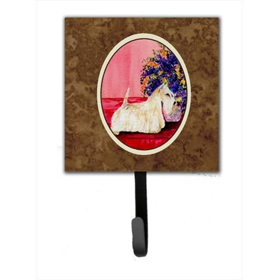 Scottish Terrier Leash Holder Or Key Hook