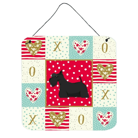 Scottish Terrier Love Wall or Door Hanging Prints