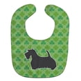 thumbnail image 1 of Scottish Terrier Shamrocks Baby Bib, 1 of 1