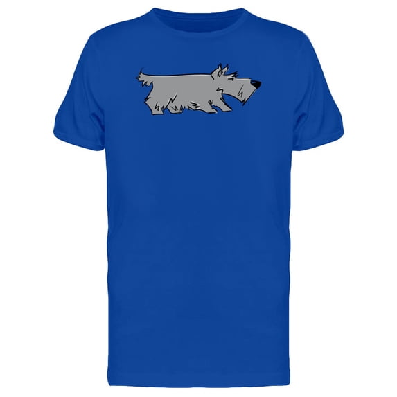 Scottish Terrier Sniffing T-Shirt Men -Image by Shutterstock, Male Small
