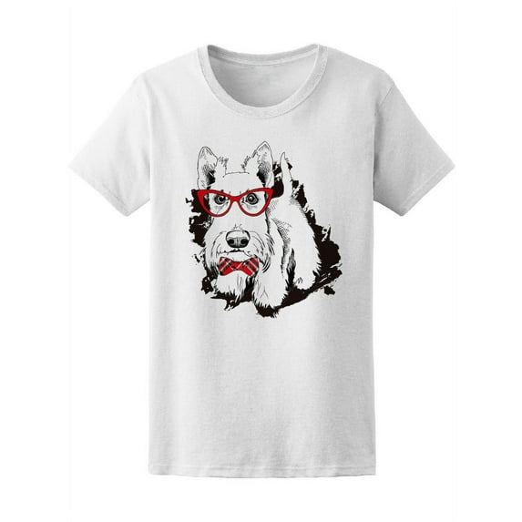 Scottish Terrier T-Shirt Women -Image by Shutterstock, Female x-Large