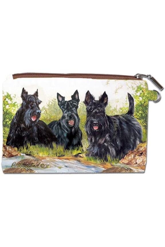 Scottish Terrier Zipper Pouch