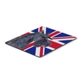 thumbnail image 1 of "Scottish Terrier with English Union Jack British Flag Mouse Pad Hot Pad or Trivet", 1 of 1