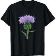 Scottish Thistle Flower of Scotland T-Shirt, Vintage Birthday Gift