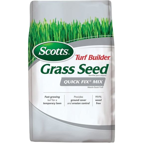 Scotts Turf Builder Quick Fix Mix Lawn Repair Mix - Fast-Growing - 6 Pack, 3 lb