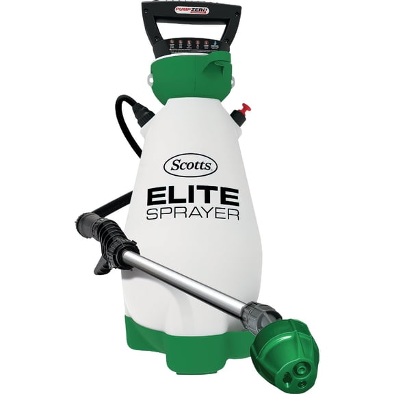 Scotts 2 Gallon Lithium-Ion Battery Powered Sprayer with Pump Zero Technology, Rechargeable Lawn & Garden Tank Sprayer, Model 190567