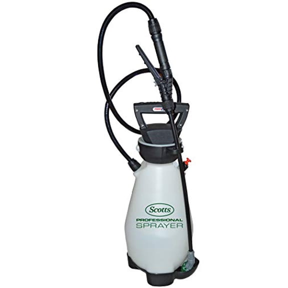 Scotts 2 Gallon Lithium-Ion Battery Powered Sprayer with Pump Zero Technology, Rechargeable Lawn & Garden Tank Sprayer, Model 190567