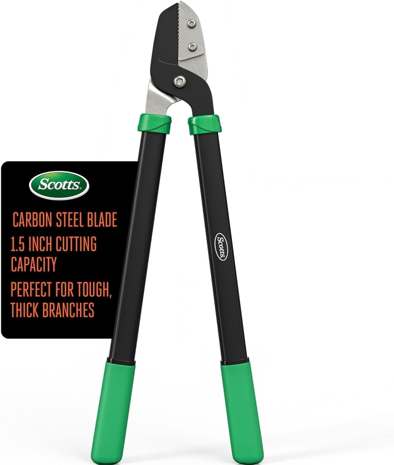 Scotts 21" Hedge Shears – Carbon Steel Blades, Comfy Grip