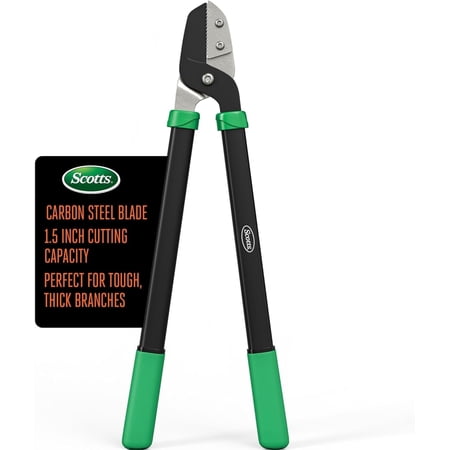 Scotts 21" Hedge Shears – Carbon Steel Blades, Comfy Grip