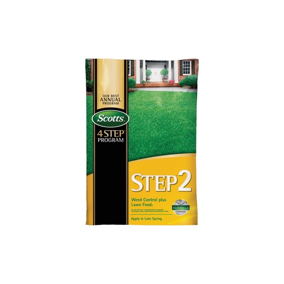 Scotts 4-Step Program Step 2 Lawn Fertilizer With Weed Killer - Pack of 8