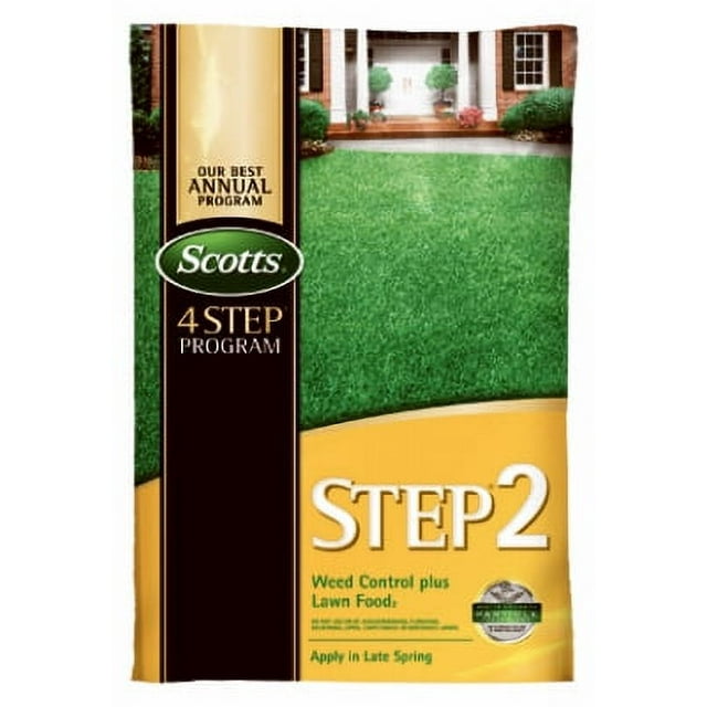 Scotts 5,000 SQFT Coverage 2803 Step 2 Weed & Feed Kills Dandelions