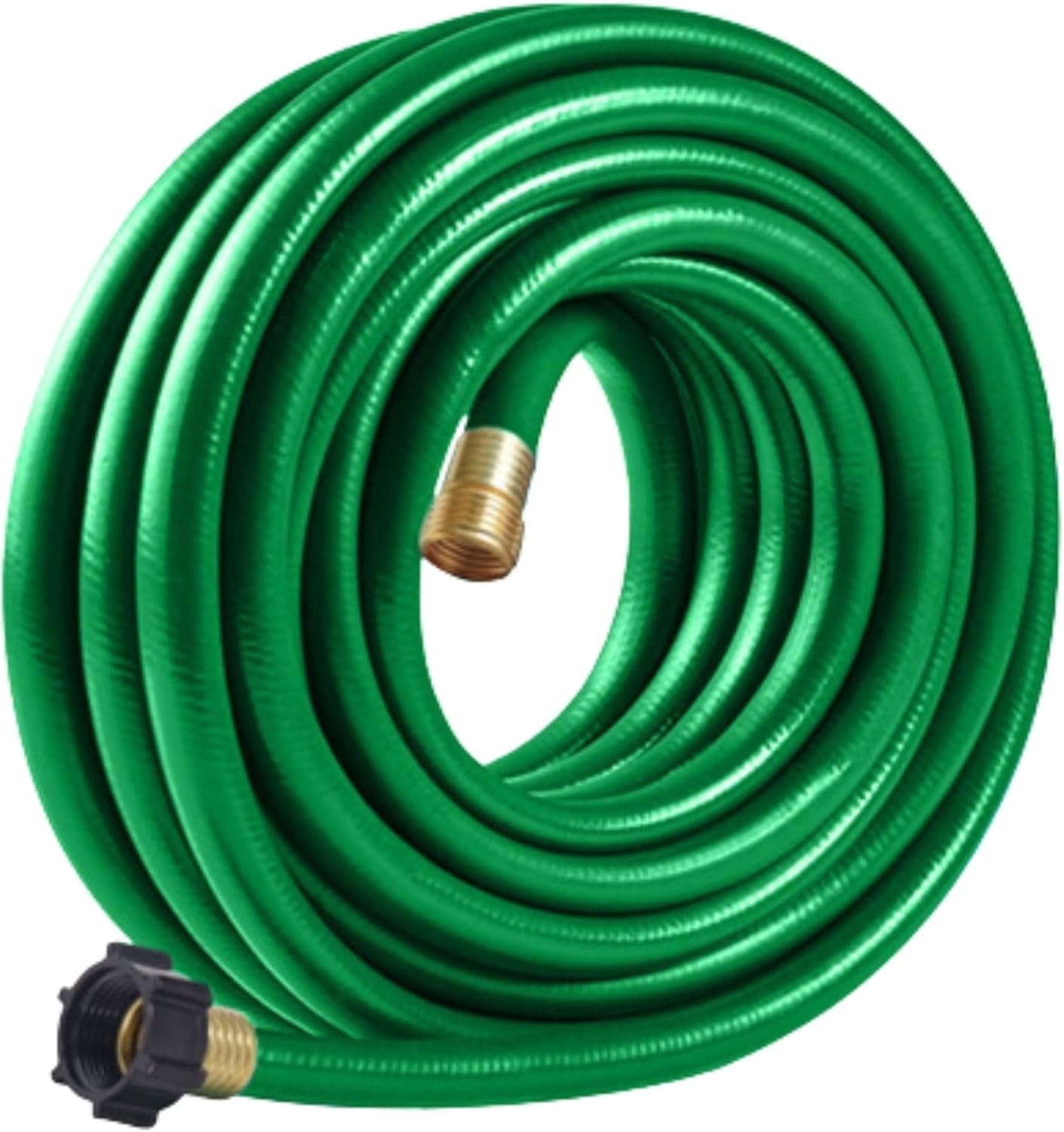 Scotts 50 ft. Light Duty Garden Hose – 5/8 in. Diameter, 3-Ply Construction, 200 PSI, High-Pressure, Easy-to-Coil Water Hose with Crush-Resistant Couplings, Easy to Connect for Lawn and Garden Use