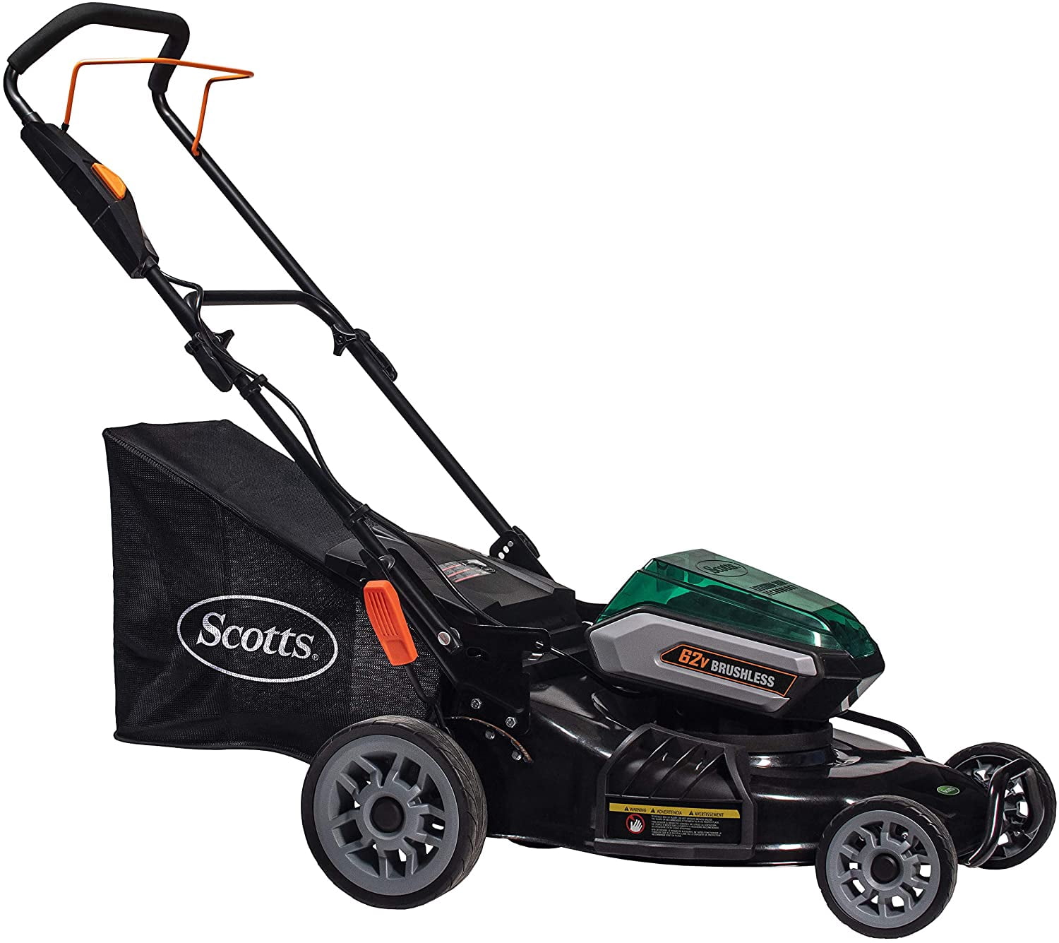 Scotts Outdoor Power Tools 62162S 21" 62V Lithium Cordless Electric Lawnmower