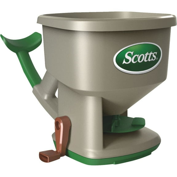 Scotts 71060 Whirl Hand-Powered Spreader, 1500 Sq ft., Each