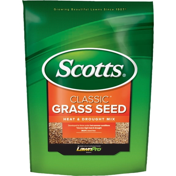 Scotts Classic Heat & Drought Grass Seed - Pack of 2