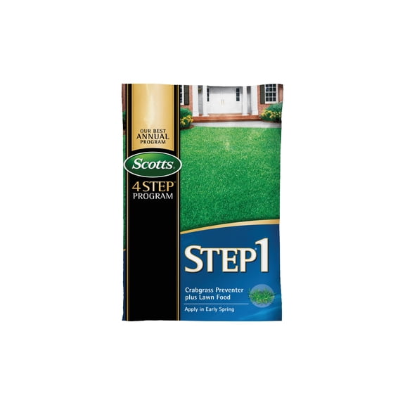 Scotts Co. Scotts 4-Step Program Step 1 Lawn Fertilizer With Crabgrass Preventer - Pack of 4