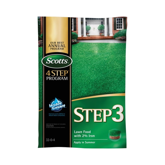 Scotts Co. Scotts 4-Step Program Step 3 Lawn Fertilizer With 2% Iron - Pack of 12