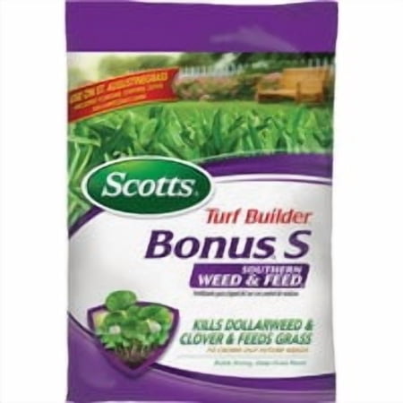 Scotts Co. Scotts Turf Builder Bonus S Southern Weed & Feed Lawn Fertilizer With Weed Killer - Pack of 5