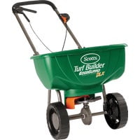 Scotts Co. Scotts Turf Builder EdgeGuard DLX Broadcast Fertilizer Spreader - Pack of 3