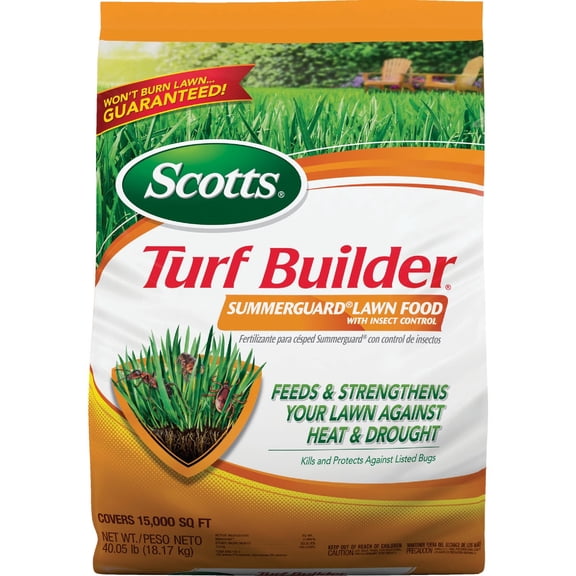 Scotts Co. Scotts Turf Builder SummerGuard Lawn Fertilizer With Insecticide - Pack of 2