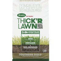 Scotts Co. Scotts Turf Builder Thick'R Lawn Southern Gold Grass Seed - Pack of 5