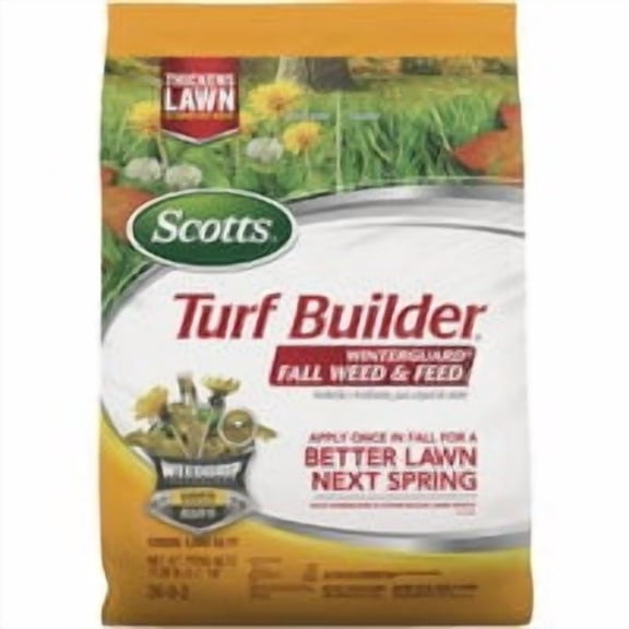 Scotts Co. Scotts Turf Builder WinterGuard Lawn Fertilizer With Weed Killer - Pack of 3 Wholesale Bulk Pack