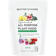 Scotts Company 10101-10001 Organic & Natural Plant Food, All-Purpose, 3-4-2, 4-Lbs. -Quantity 1   Outdoor & Indoor Plant Use, Easy Application