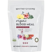Scotts Whitney Farms Blood Meal Granules - 12-0-0 Natural Fertilizer - 3 Lb