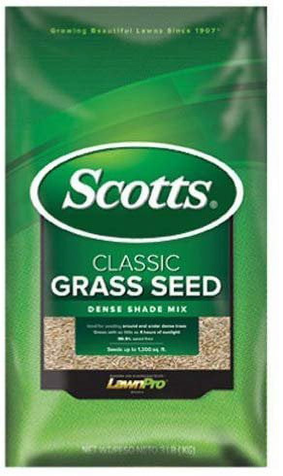 Scotts Company 17290 Classic Dense Shade Mix Grass Seed, 3-Pound