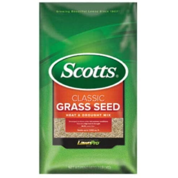 Scotts 17293 Classic Grass Seed Heat & Drought Mix, 3 Lbs