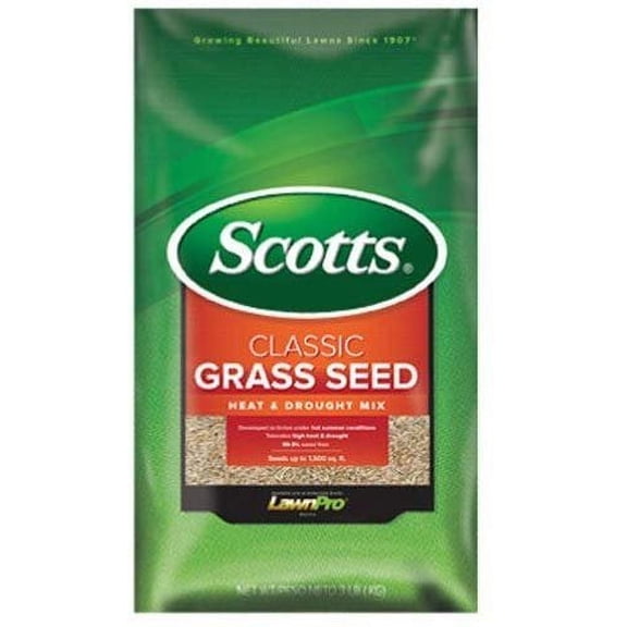 Scotts Company 17293 Classic Heat and Drought Mix Grass Seed, 3-Pound
