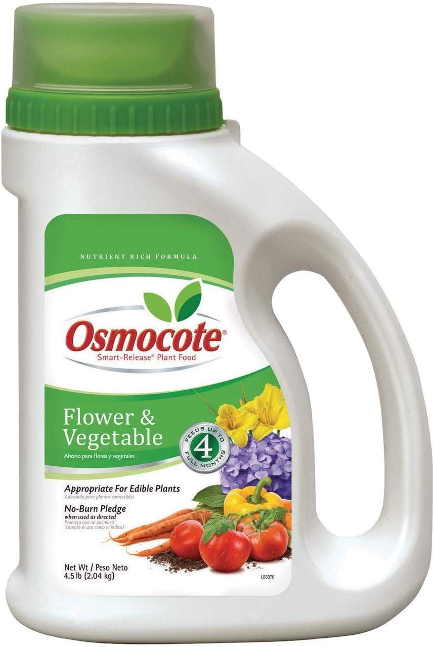Scotts Company 275040 Osmocote Flower and Vegetable Smart Release Plant Food, 4.5-Pound