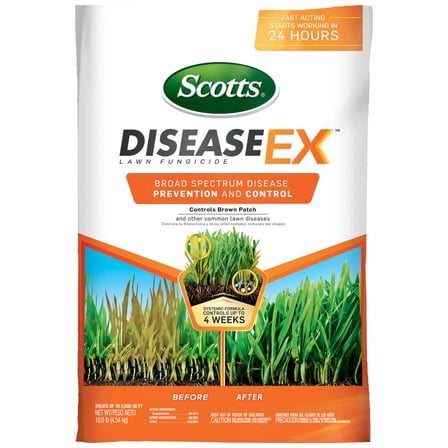 Scotts DiseaseEx Lawn Fungicide for Brown Patch and Pythium Blight, 10 lbs.