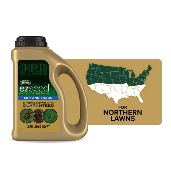 Scotts EZ Seed Patch & Repair Sun and Shade, 3.75 lbs., up to 85 sq. ft.