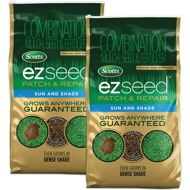 Scotts EZ Seed Patch & Repair Sun and Shade Seeds up to 225 sq. ft, 2