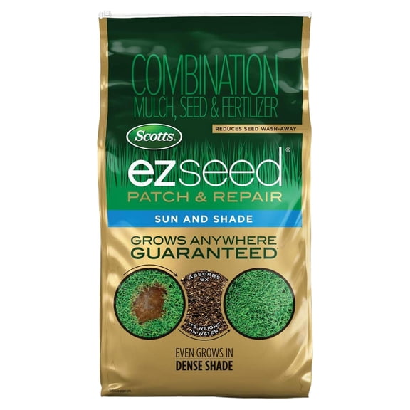 Scotts EZ Seed Patch and Repair Sun and Shade for Grass: Covers up to 225 sq. ft., 10 lb.