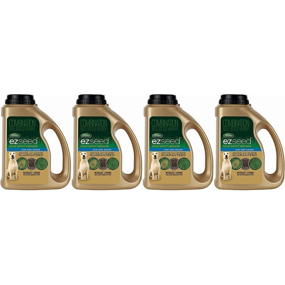 Scotts EZ Seed Dog Spot Repair Sun & Shade - Grass Seed Patch - 4 Pack, 2 Lbs