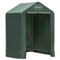 thumbnail image 1 of Scotts Garden Shed 4 X 4 X 6’ Green Peak, 1 of 8
