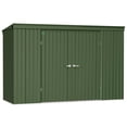thumbnail image 1 of Scotts 10 x 4 x 6 ft Green Garden Storage Shed, 1 of 7