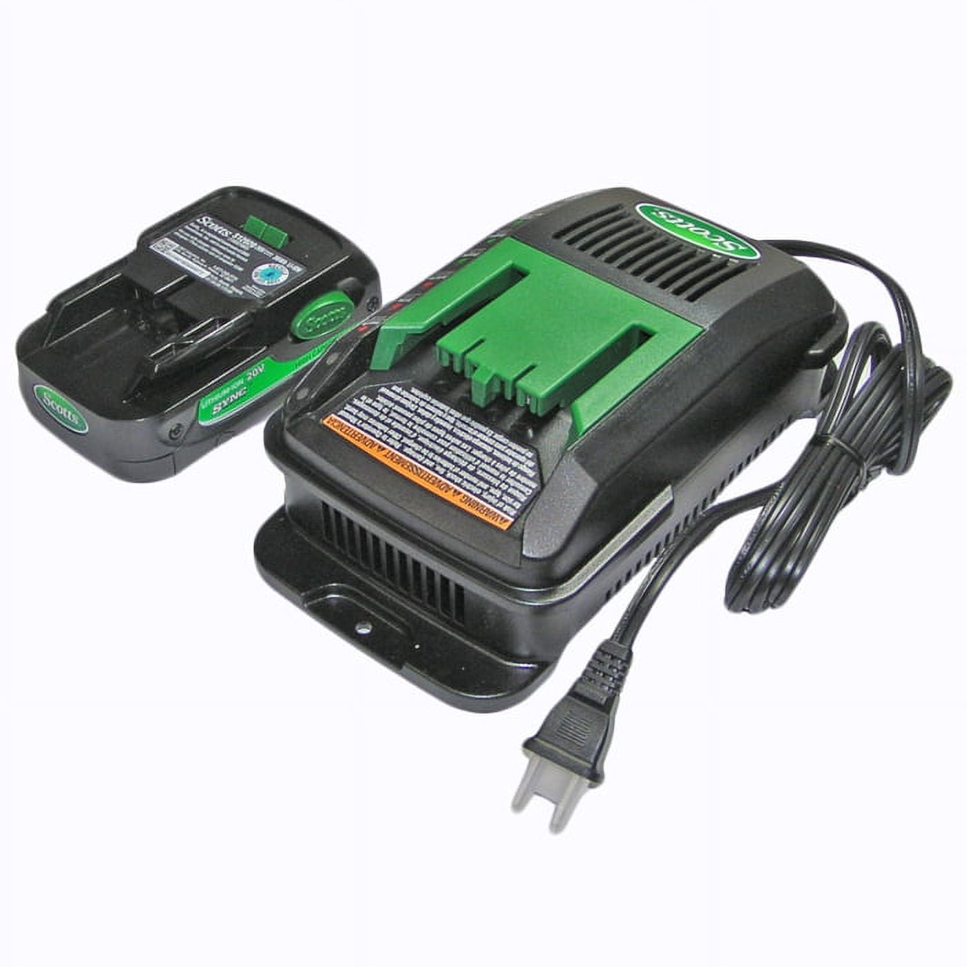 Scotts Genuine OEM Replacement 20 Volt Battery and Charger 994722001