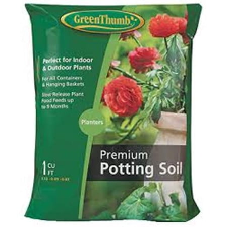 Scotts Growing Media 72451870 Premium Potting Soil, 1-Cu. Ft. - Quantity 1