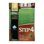 Scotts STEP 4 Fall Lawn Food, Fall Application Covers up to 5,000 sq ft