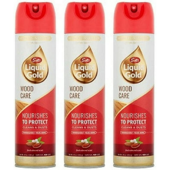 Scotts Liquid Gold A-10 Liquid Gold Aerosol Wood Care - 10 oz (Pack of 3)